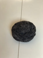 Charcoal grey black fluffy knit mohair wrap RTS dark grey extra long lace knit photography prop Clearance Sale