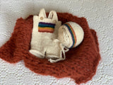 Baby boy rustic rainbow romper newborn photo props rainbow baby boy rust mustard teal photography romper blanket